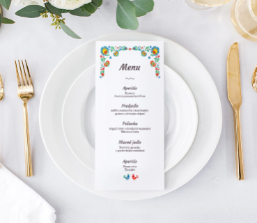 SVADOBNÉ MENU - Ľudové
